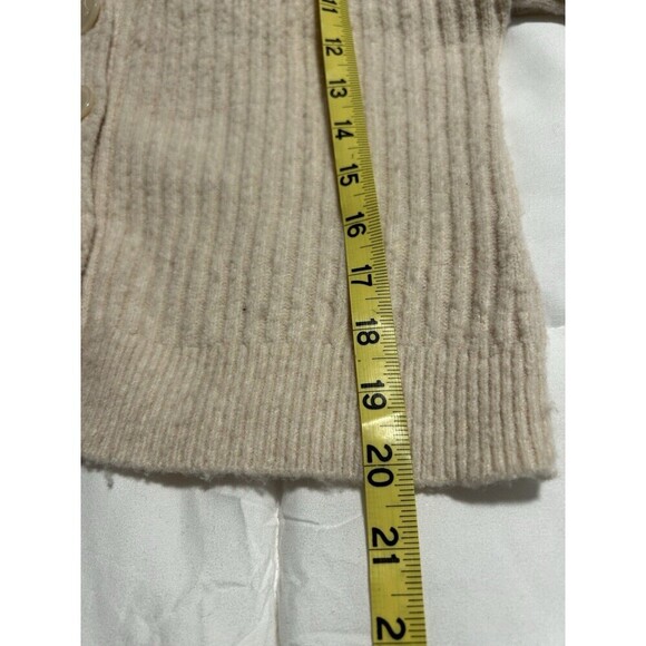 EXPRESS V-neck Balloon Sleeve Criss Cross Shoulder Sweater - Size Small - Picture 8 of 8